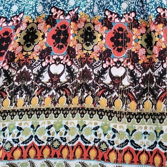 Farmers Market by One World guaze blouse Size PM - Picture 8 of 10